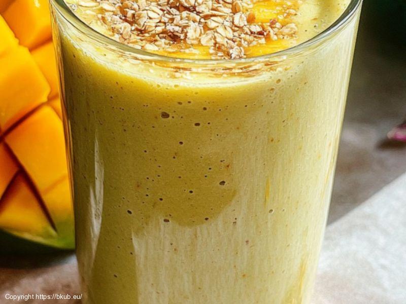 Mango-Haferflocken-Smoothie