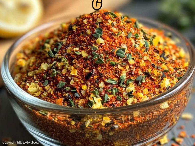 CAJUN-ZITRONENKRÄUTERMISCHUNG 